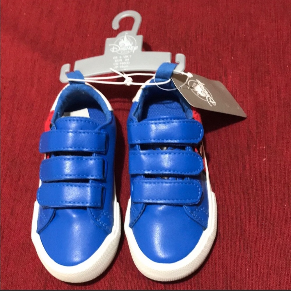 (2) Disney Spider Man Kids Shoes